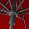 Madison Umbrelă soare de grădină Paros II Luxe, roșu cărămiziu, 300 cm