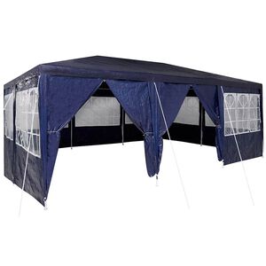 vidaXL Cort pentru Petreceri 600 x 400 x 266 cm albastru Polietilenă