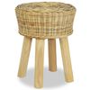 vidaXL Scaun de bar, ratan natural