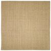 vidaXL Covor din sisal pentru st&acirc;lp de zg&acirc;riat, 100x100 cm