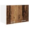 vidaXL Dulap suspendat Lemn vechi și Alb 60 x 31 x 40 cm Lemn compozit