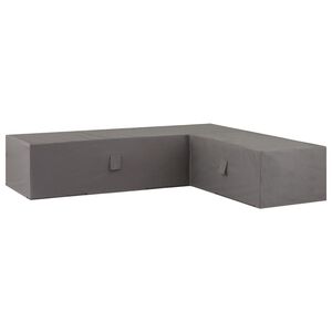Madison Husă set mobilier de exterior, gri, 255 x 255 x 70 cm