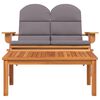 vidaXL Set mobilier de grădină Adirondack, 2 piese, lemn masiv acacia