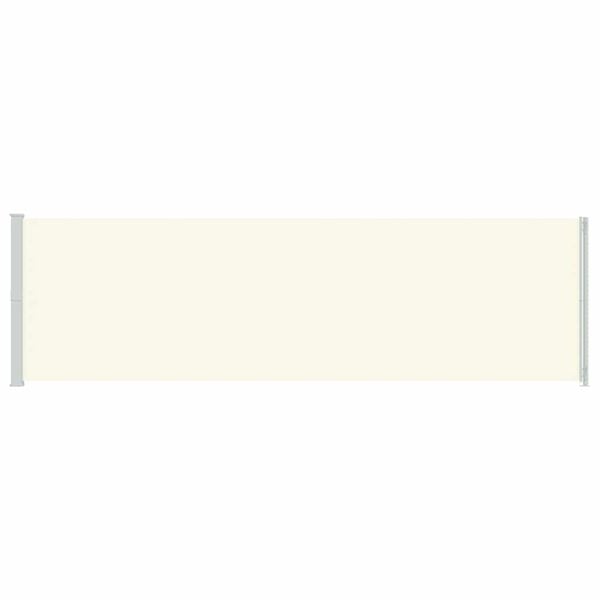 vidaXL Copertină laterală retractabilă de terasă, crem, 180x600 cm