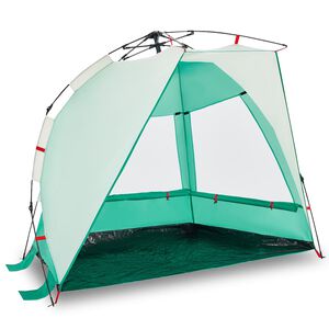 vidaXL Cort camping 2 persoane verde marin impermeabil setare rapidă