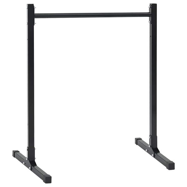 vidaXL Stații de diptungi Manual 2 pcs Negru 109 x 90 x 105 cm