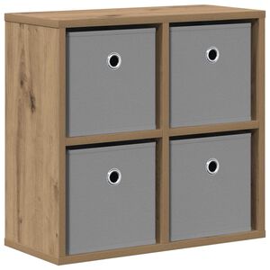 vidaXL Bufet Stejar Artizanal 49,5 x 22 x 47 cm