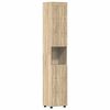 vidaXL Set dulap baie TULUM Stejar Sonoma 37 x 31,5 x 203 cm