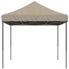 vidaXL Cort de petrecere pliabil Pop-Up, taupe, 440x292x315 cm