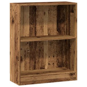 vidaXL Bibliotecă, lemn vechi, 60x24x76 cm, lemn prelucrat