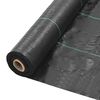 vidaXL Membrană antiburuieni & antirădăcini, negru, 1x50 m, PP