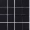 vidaXL Pernă bancă de grădină, negru carouri, 200x50x4 cm, textil