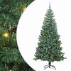 vidaXL Brad de Crăciun Verde 240 cm PVC