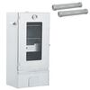 vidaXL Smoker rece cu tub de fum 44,5 x 29 x 83 cm Oțel galvanizat
