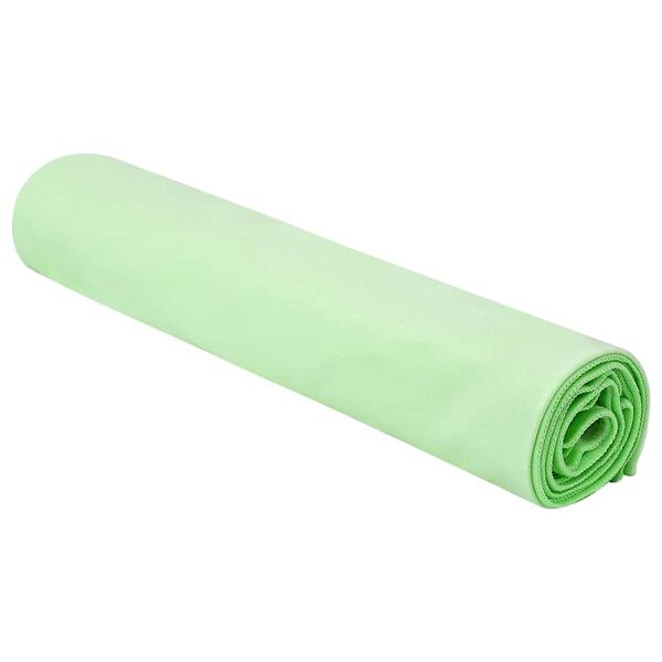 vidaXL Prosoape Sport 2 pcs Verde 140 x 70 cm Poliester și poliamidă