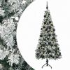 vidaXL Brad de Crăciun artificial cu glob 120 cm 150 LED-uri Alb cald