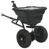 vidaXL &Icirc;mprăștietor Negru 53 x 108 x 74 cm PVC și Oțel