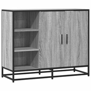vidaXL Dulap, gri sonoma, 92x35x76 cm, lemn prelucrat