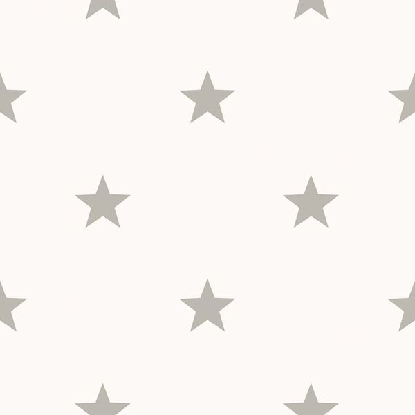 Noordwand Tapet „Friends & Coffee Little Stars”, gri și alb