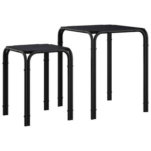 vidaXL Masă laterală Stejar Negru 41 x 40 x 50 cm Lemn prelucrat