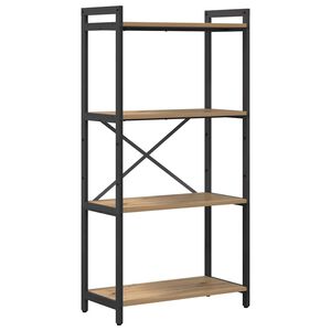 vidaXL Raft pentru cărți 60 x 30 x 120 cm Lemn prelucrat