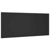 vidaXL Tăblie de pat, negru, 200x1,5x80 cm, lemn prelucrat