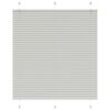 vidaXL Jaluzea plisată gri deschis 120x100 cm Lățime țesătură 119,4 cm