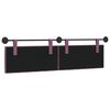 vidaXL Cap de pat suspendat Pe perete Violet 190 x 55 x 7 cm Catifea