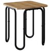 vidaXL Masă de cafea Stejar Artizanal 40 x 40 x 45 cm Lemn prelucrat