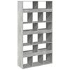 vidaXL Separator de cameră, gri beton, 100x33x187,5 cm, lemn prelucrat