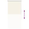vidaXL Jaluzea cu role opace Ivoar 80x150 cm lățime material 75,7 cm