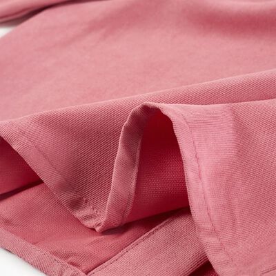 Bluză pentru copii cu mâneci bufante, roze antichizat, 92