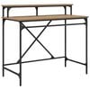 vidaXL Birou Stejar Artizanal Lemn compozit 100 x 50 x 90 cm