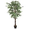 vidaXL Arbore ficus artificial 1008 de frunze 180 cm verde