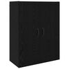 vidaXL Dulap de perete Stejar Negru 69,5 x 34 x 90 cm Lemn compozit