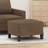 vidaXL Taburet, maro, 60x50x41 cm, material textil