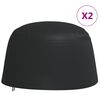 vidaXL Huse scaune suspendate tip ou, 2 buc., &Oslash; 190x115 cm Oxford 420D