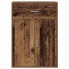 vidaXL Bufet cu sertar Lemn vechi 60 x 30 x 84 cm Lemn compozit