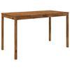 vidaXL Masă de Bar &icirc;n Grădină natural 180 x 88,5 x 105 cm