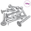 vidaXL Șuruburi confirmat 5000 buc. Argintiu Metal