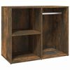 vidaXL Dulap de dressing, stejar fumuriu, 80x40x65 cm, lemn compozit