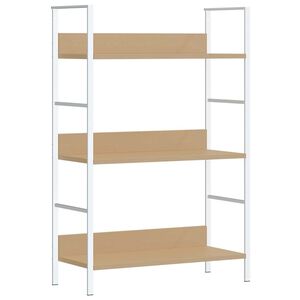 vidaXL Etajeră cărți 3 rafturi, stejar, 60x27,6x90,5 cm lemn prelucrat