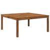 vidaXL Masă de cafea natural 98 x 100,5 x 45 cm Lemn Solid de Acacia