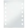 vidaXL Oglindă cu LED de perete de baie, 60 x 80 cm