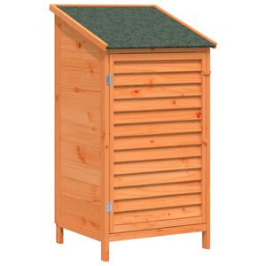 vidaXL Sălaș de grădină Maro 59 x 56 x 113,5 cm Lemn de Brad Solid