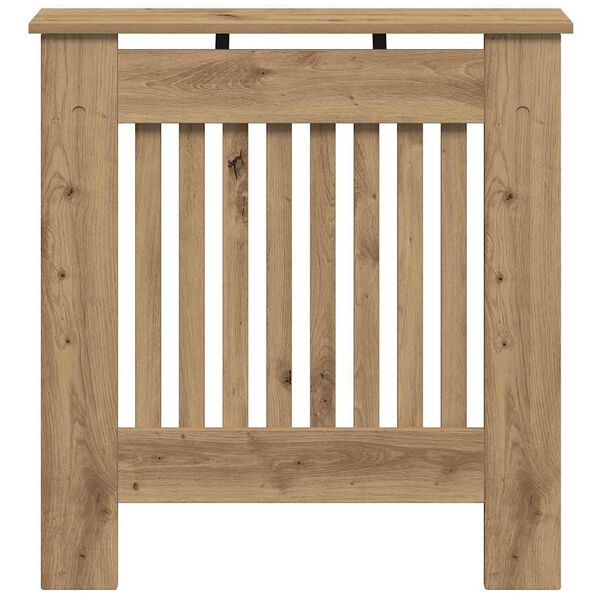 vidaXL Capac pentru radiator Stejar Artizanal 78 x 19 x 81,5 cm