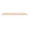 vidaXL Cadru de pat dublu, alb, 135x190 cm, lemn masiv de pin