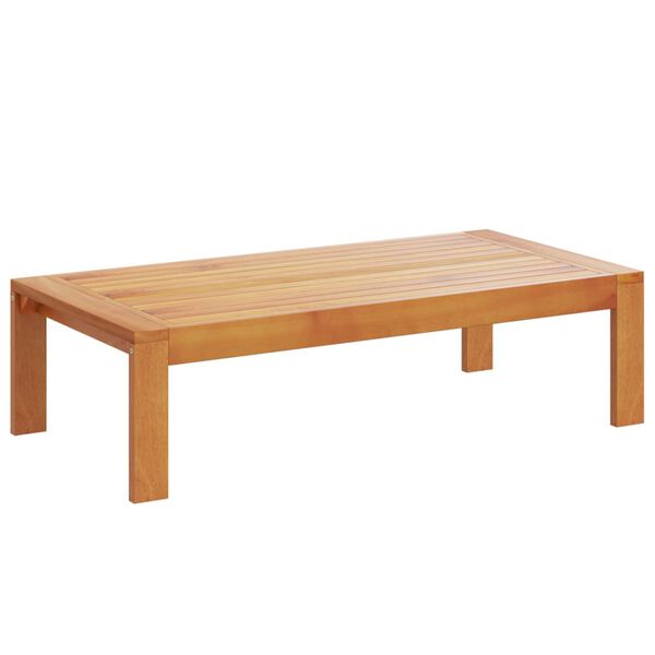 vidaXL Set canapele de grădină cu perne, 4 piese, lemn masiv de acacia