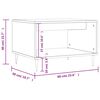 vidaXL Măsuță de cafea, stejar sonoma, 60x50x40 cm, lemn prelucrat