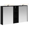 vidaXL Set dulap baie 3 buc. 106 x 16 x 62,5 cm Lemn prelucrat